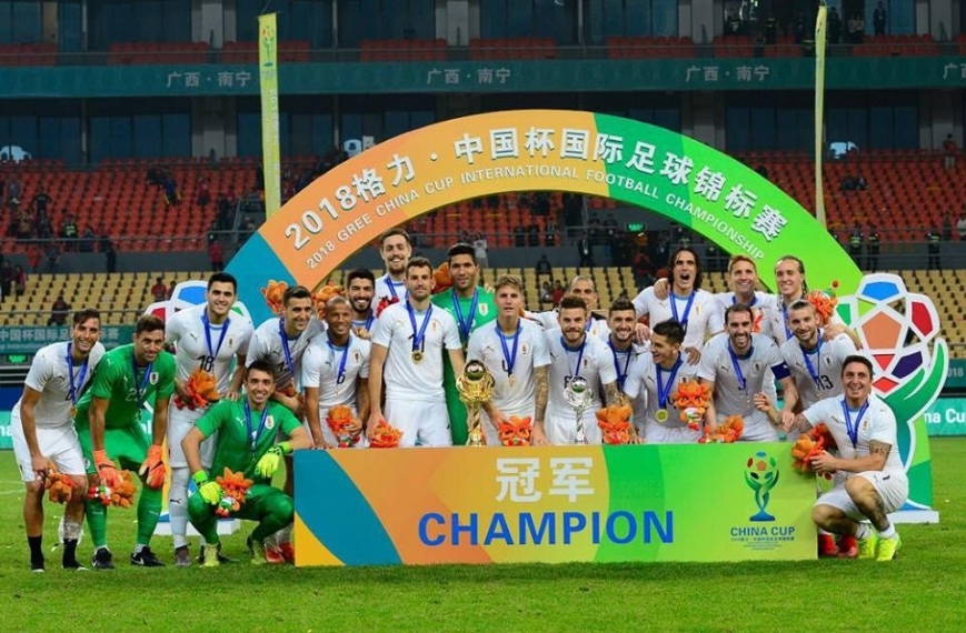 Fútbol Playa: Uruguay campeón en cuadrangular amistoso disputado en China