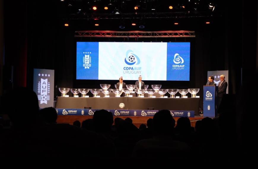 Copa AUF Uruguay: anuncian el primer partido televisado esta semana