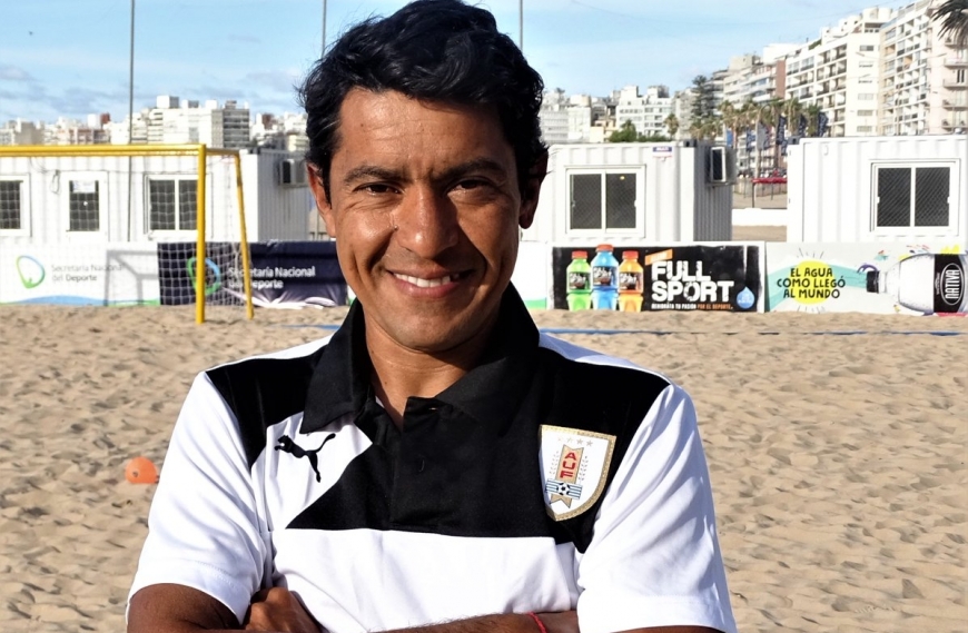 Luis Quinta integra Selección uruguaya de Fútbol Playa que viajó a