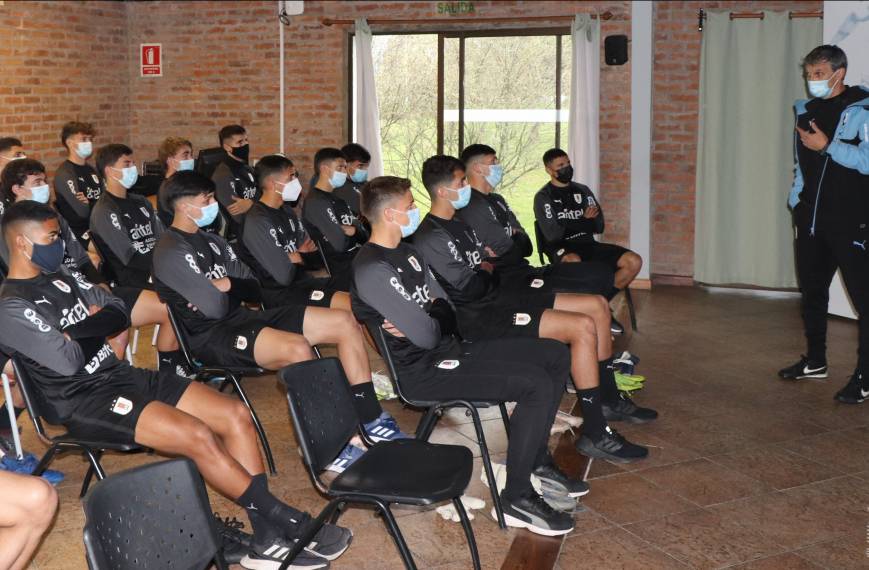 El plantel completo de Uruguay para el Mundial Sub 20 de 2023