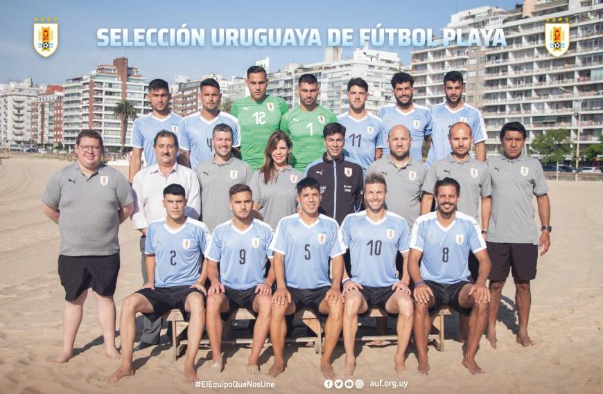 Datos del plantel y estadísticas de la selección de fútbol playa en 2019 -  AUF