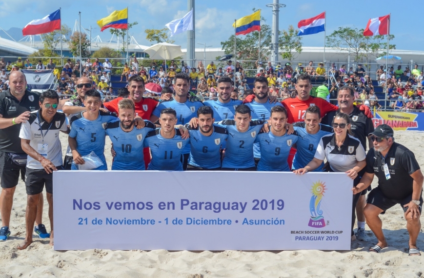 Fútbol playa: Uruguay a las Eliminatorias