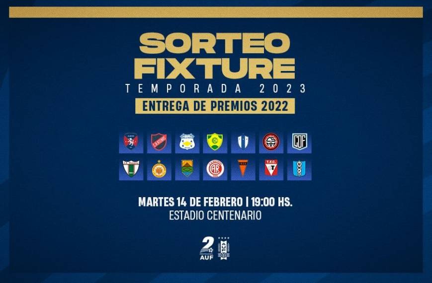 Entrega de premios 2022 y sorteo 2023 de la Segunda División Profesional -  AUF