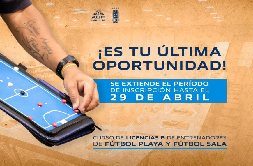 Curso de Licencias B para entrenadores de Fútbol Sala y Fútbol Playa - AUF