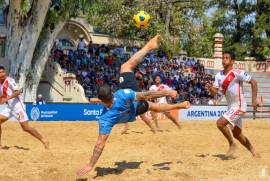 Fútbol Playa: Uruguay campeón en cuadrangular amistoso disputado