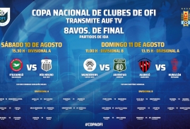 Copa Uruguay: OFI solicitó a la AUF no transmitir más partidos por