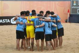 Fútbol Playa: Uruguay campeón en cuadrangular amistoso disputado