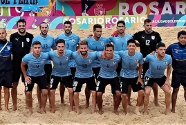 Fútbol Playa: Uruguay campeón en cuadrangular amistoso disputado