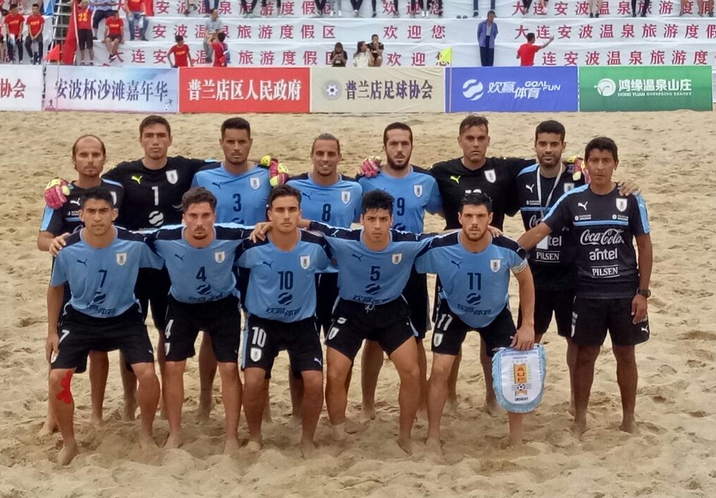 Playa  Uruguay venció a México - AUF