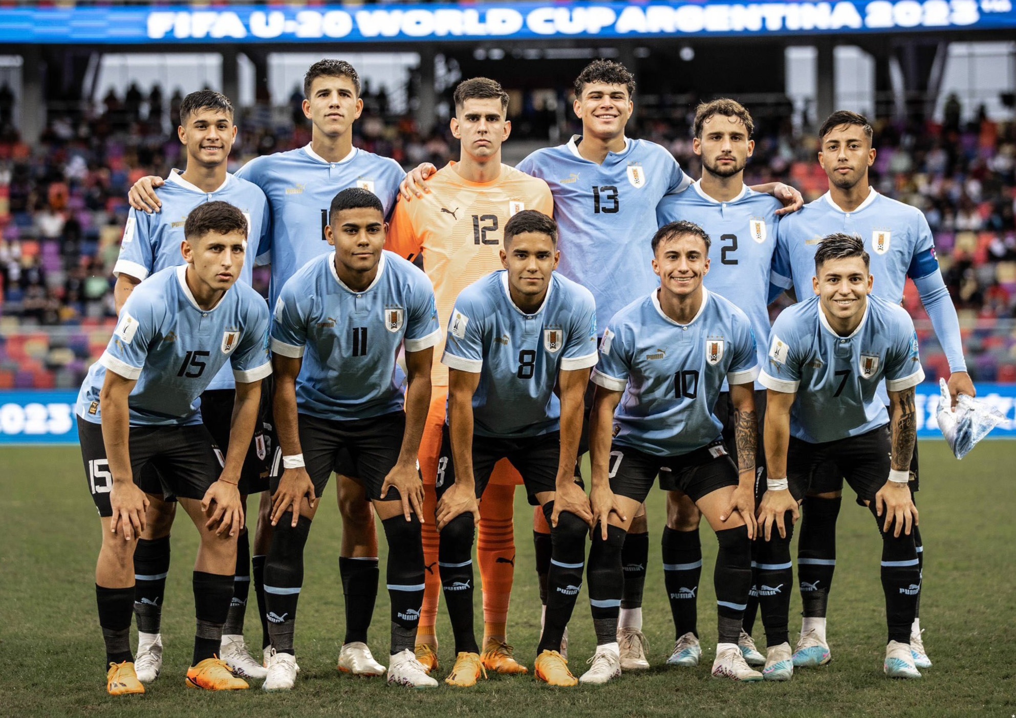 Jugadores sub 20 uruguay