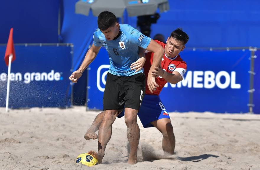 Fútbol playa: Uruguay está invicto en las Eliminatorias