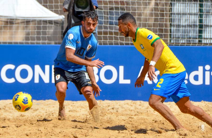 Fútbol Playa: Uruguay campeón en cuadrangular amistoso disputado