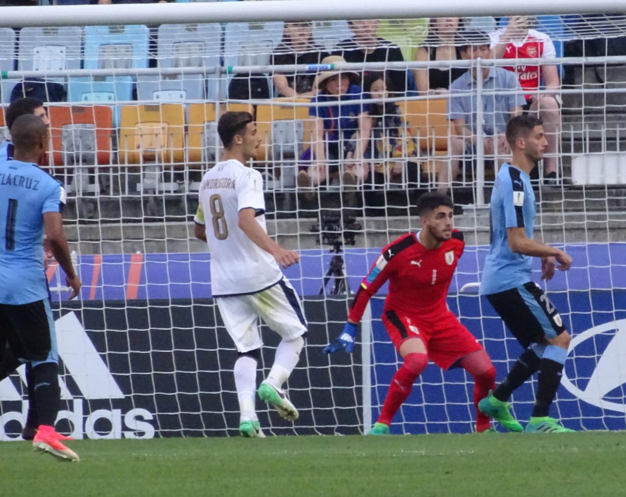 Uruguay 1-0 Italia: goles, resumen y resultado 