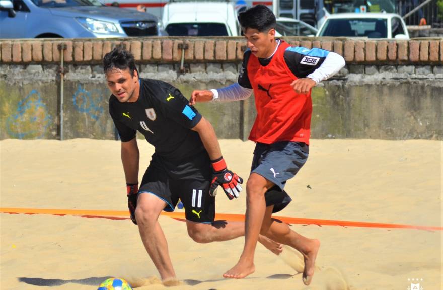 Luis Quinta integra Selección uruguaya de Fútbol Playa que viajó a