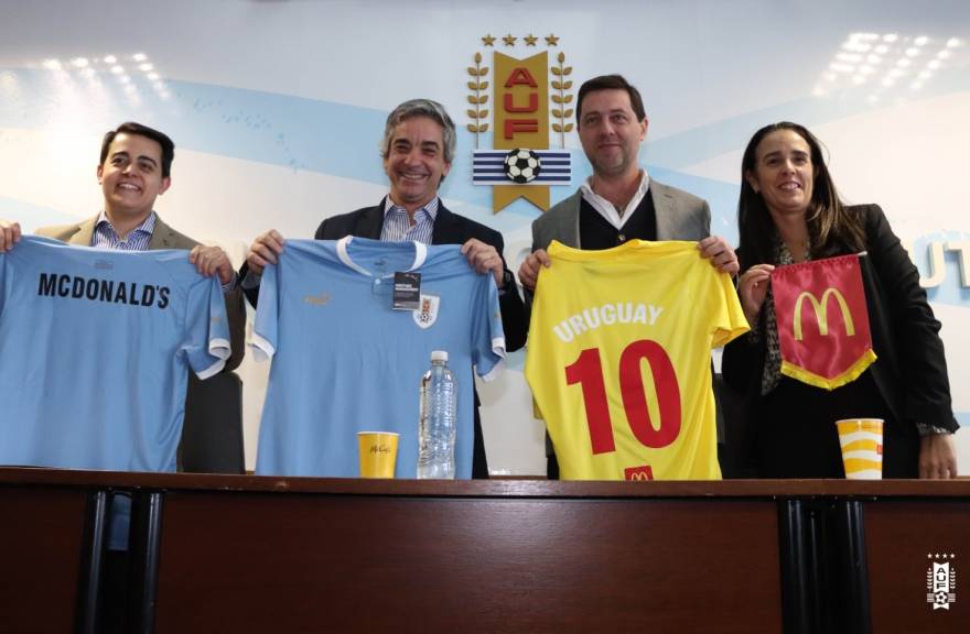 Nuevo sponsor oficial de la selección uruguaya de fútbol