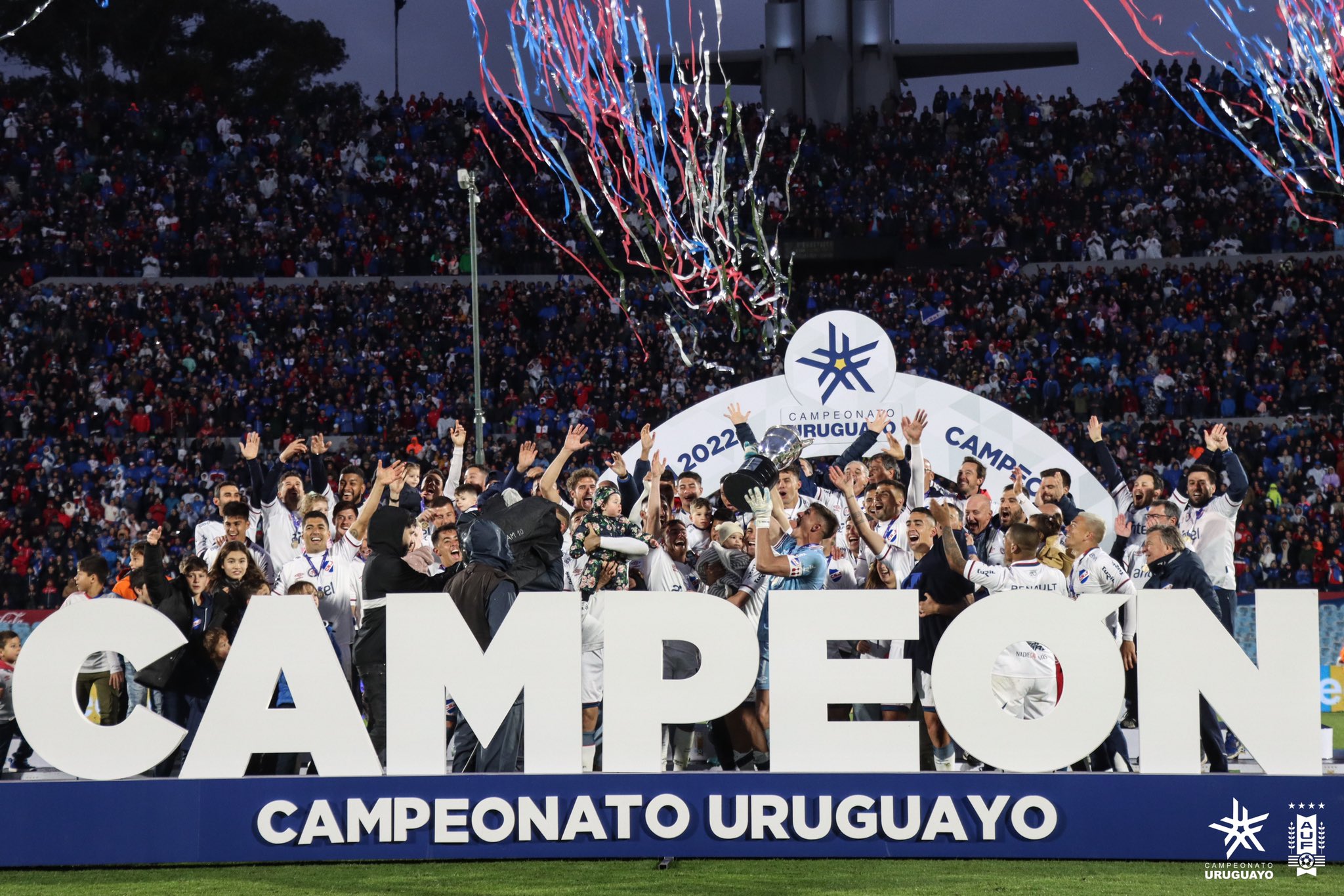 Nacional es el Campeón Uruguayo 2022 - AUF