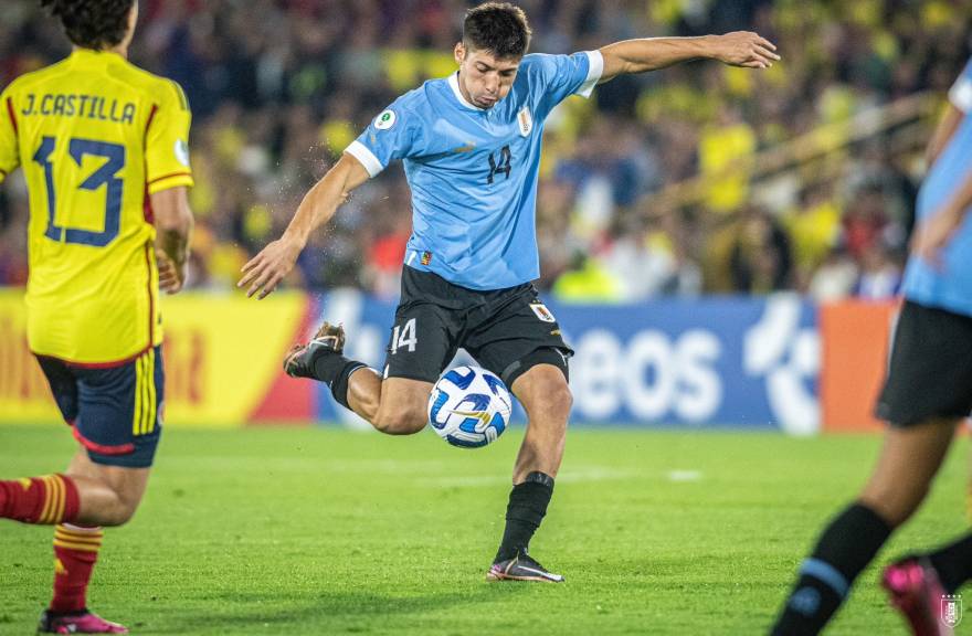 Uruguay 1-0 Colombia en el CONMEBOL SUB20 - AUF