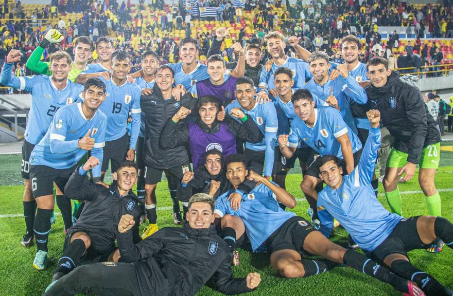 Uruguay 1-0 Colombia en el CONMEBOL SUB20 - AUF