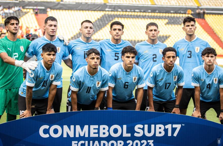 Sub-17: Selección Uruguaya dio a conocer la lista de jugadores para el  Sudamericano - RO Contenidos