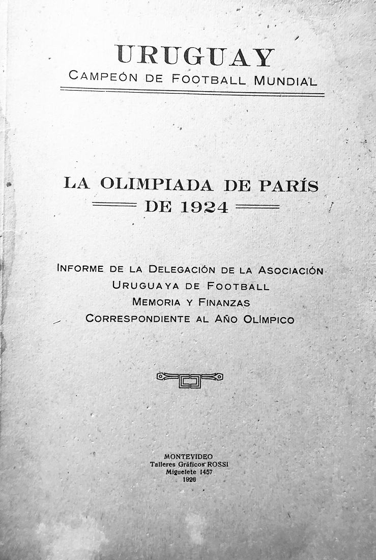 Juegos Olímpicos 1924 - AUF