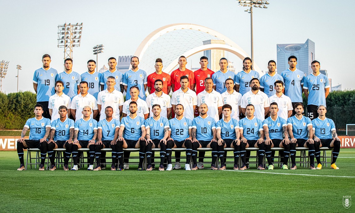 La selección de Uruguay en el Mundial de Qatar