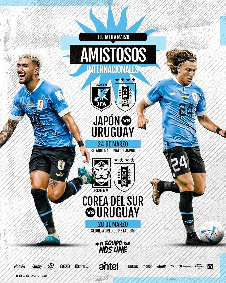 Cuándo vuelve a jugar la selección de Uruguay?