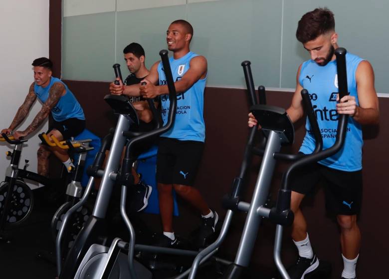 Entrenamiento en gimnasio de Barranquilla 9/11/20