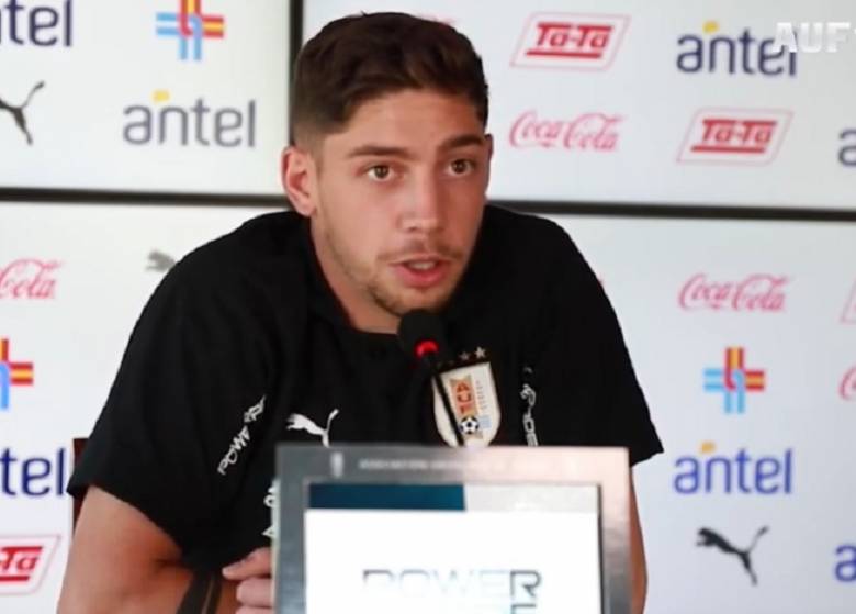 Conferencia de prensa de Fede Valverde (9/10/20)